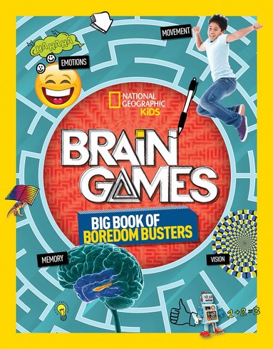 National Geographic Kids, Stephanie Warren Drimmer, Dr. Gareth Moore - Brain Games, Häftad