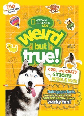 bokomslag Weird But True Cool and Crazy Sticker Doodle Book