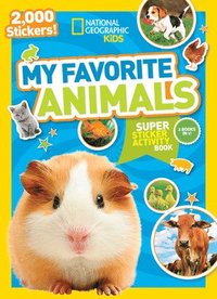 bokomslag My Favourite Animals Sticker Book