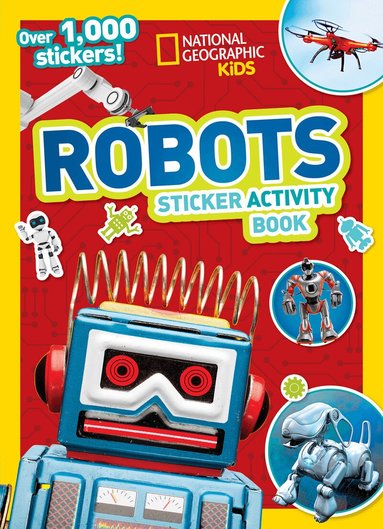 National Geographic Kids - National Geographic Kids Robots Sticker Activity Book, Häftad