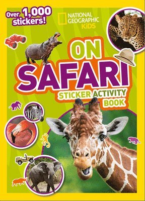 On Safari Sticker Activity Book 1