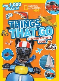 bokomslag Things That Go Sticker Activity Book