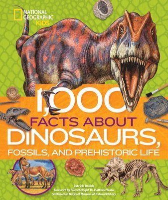 bokomslag 1,000 Facts about Dinosaurs, Fossils, and Prehistoric Life