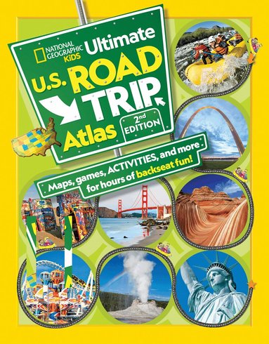 National Geographic Kids, Crispin Boyer - NGK Ultimate U.S. Road Trip Atlas (2020 update), Häftad