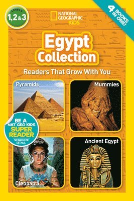 National Geographic Kids - Egypt Collection (National Geographic Kids Readers, Levels 1, 2, & 3), Inbunden