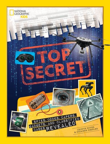 National Geographic Kids, Crispin Boyer - Top Secret, Inbunden