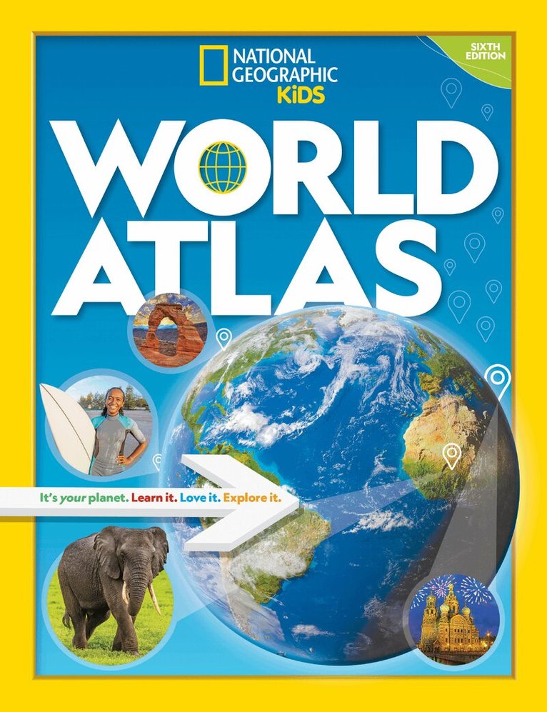National Geographic - National Geographic Kids World Atlas, 6th Edition, Häftad
