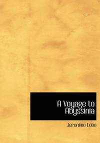 bokomslag A Voyage to Abyssinia