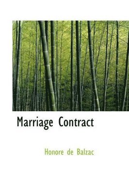 bokomslag Marriage Contract