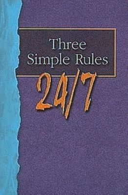 Three Simple Rules 24/7: Student Book 1