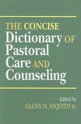 bokomslag Concise Dictionary of Pastoral Care and Counseling