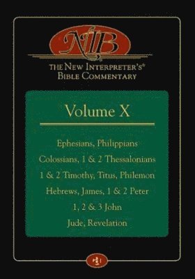 bokomslag New Interpreter's Bible Commentary Volume X, The