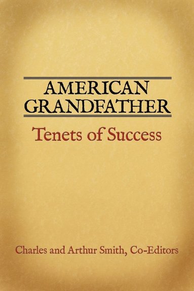 bokomslag American Grandfather