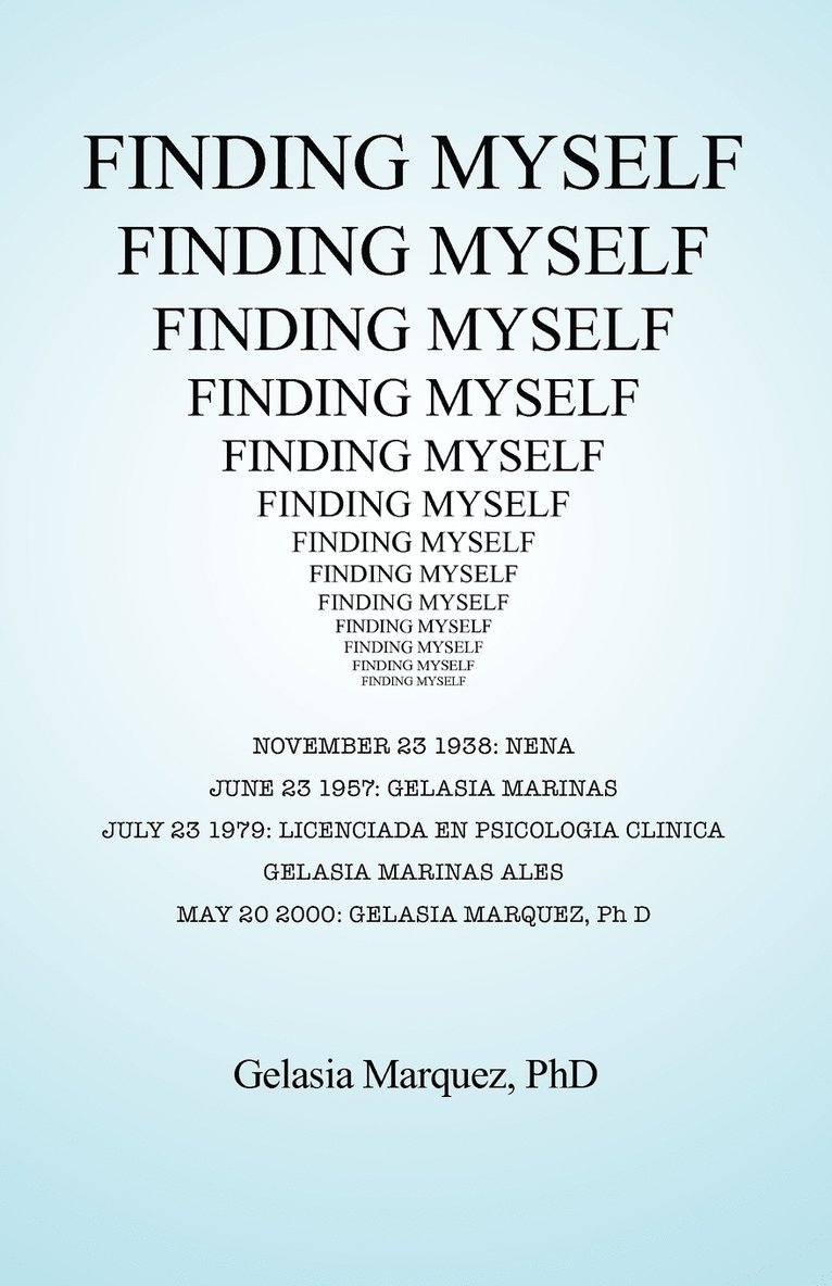 Finding Myself 1