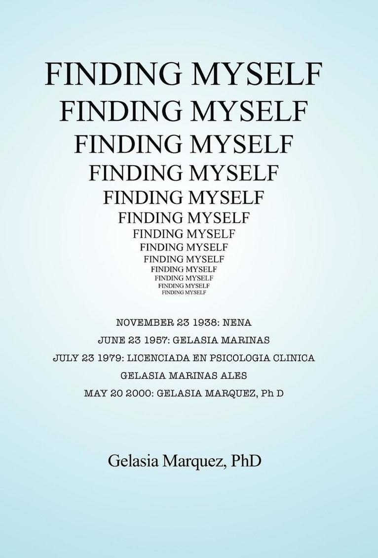 Finding Myself 1