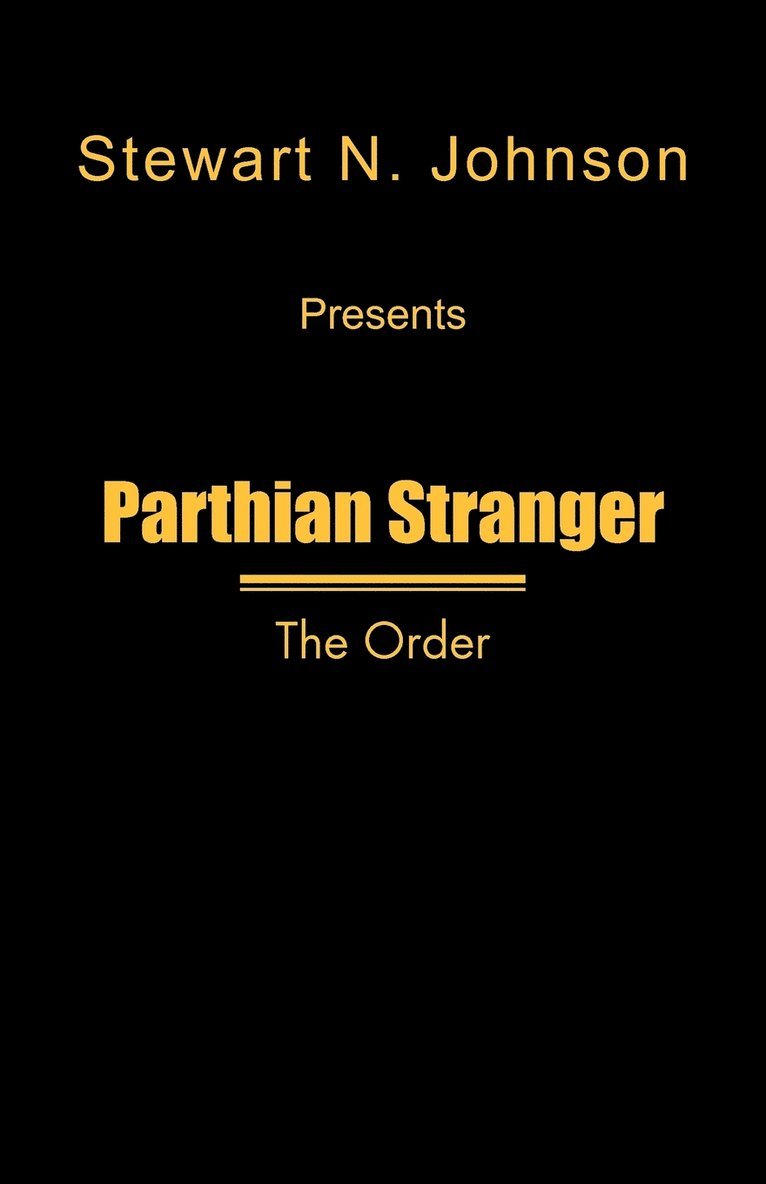 Parthian Stranger 1