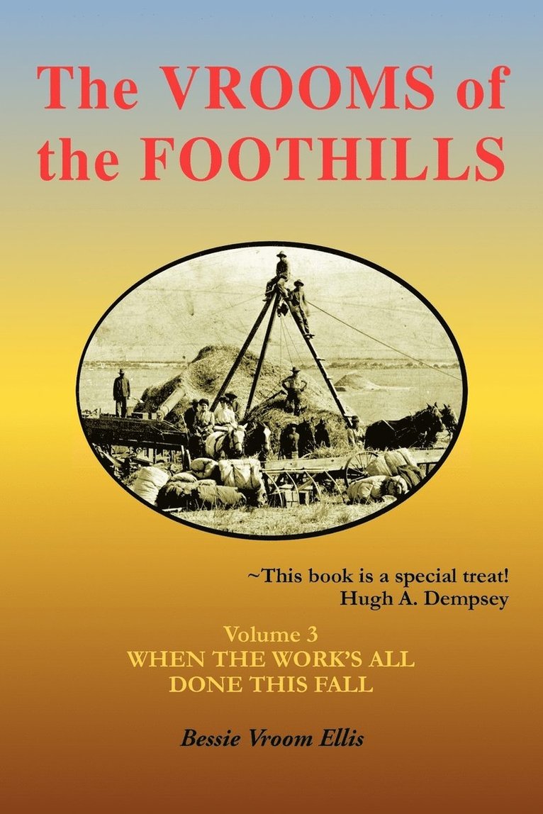 The VROOMS of the FOOTHILLS, Volume 3 1