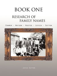 bokomslag Book One Research of Family Names