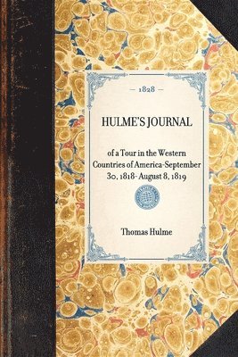 Hulme's Journal 1