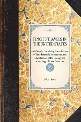 bokomslag Finch's Travels in the United States