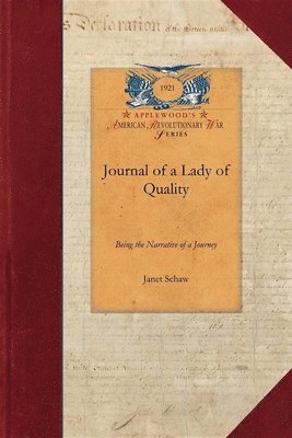 bokomslag Journal of a Lady of Quality