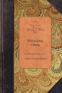 bokomslag Philosophia Ultima
