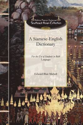 bokomslag Siamese-English Dictionary