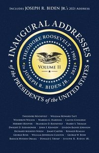 bokomslag Inaugural Addresses of the Presidents, Volume II, 2021