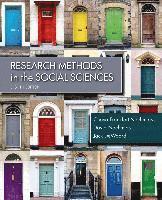 bokomslag Research Methods in the Social Sciences