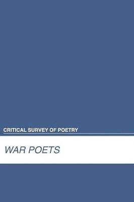 bokomslag War Poets