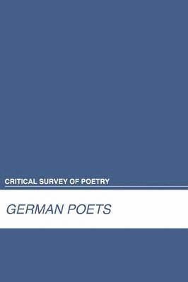 bokomslag German Poets