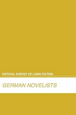 bokomslag German Novelists