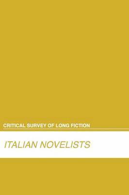 bokomslag Italian Novelists
