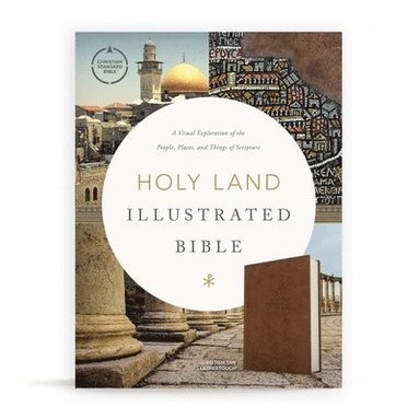 bokomslag CSB Holy Land Illustrated Bible, British Tan LeatherTouch