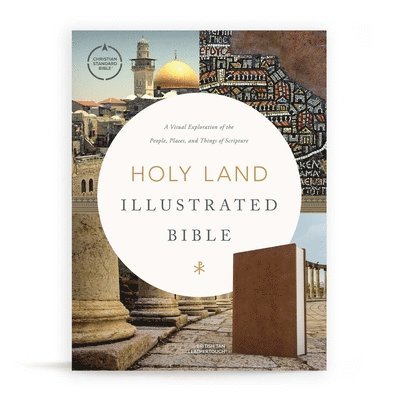 CSB Holy Land Illustrated Bible, British Tan LeatherTouch 1