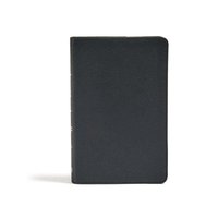 bokomslag CSB Personal Size Bible, Black Genuine Leather