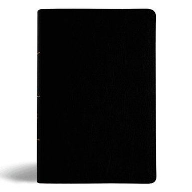 Csb Bibles by Holman - CSB Everyday Study Bible, Black Genuine Leather, Inbunden