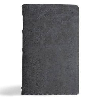 CSB Single-Column Personal Size Bible, Slate 1