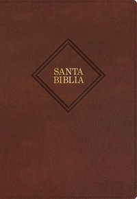 bokomslag Rvr 1960 Biblia Letra Supergigante, Marrón Piel Fabricada Con Índice (Edición 2023)