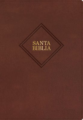 Rvr 1960 Biblia Letra Supergigante, Marrón Piel Fabricada Con Índice (Edición 2023) 1