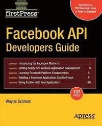 bokomslag Facebook API Developers Guide