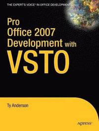 bokomslag Pro Office 2007 Development with VSTO