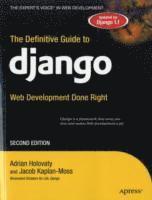 bokomslag The Definitive Guide to Django: Web Development Done Right
