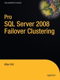 bokomslag Pro SQL Server 2008 Failover Clustering