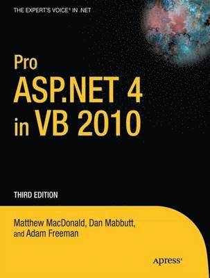 Matthew MacDonald, Dan Mabbutt, Adam Freeman - Pro ASP.NET 4 in VB 2010, Häftad