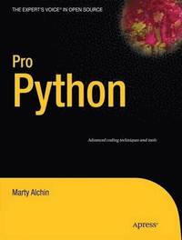 bokomslag Pro Python