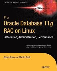bokomslag Pro Oracle Database 11g RAC on Linux