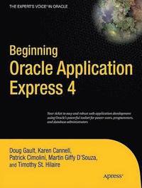 bokomslag Beginning Oracle Application Express 4