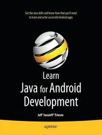 bokomslag Learn Java for Android Development