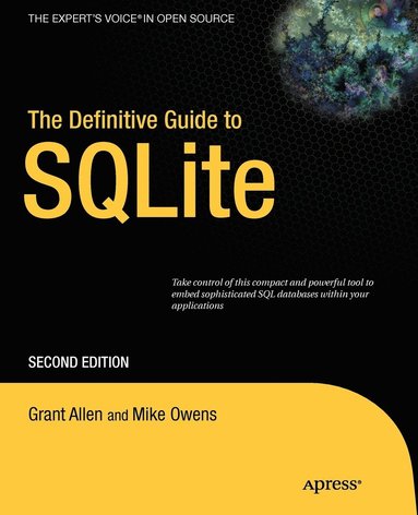 bokomslag The Definitive Guide to SQLite